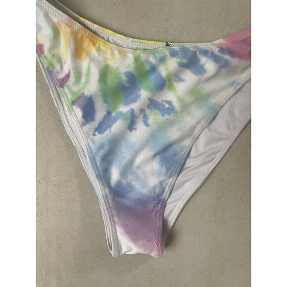 Kenny Flowers Swim Sporty Bikini Bottom Malibu Tie Dye Swimwear - Picture 3 of 10